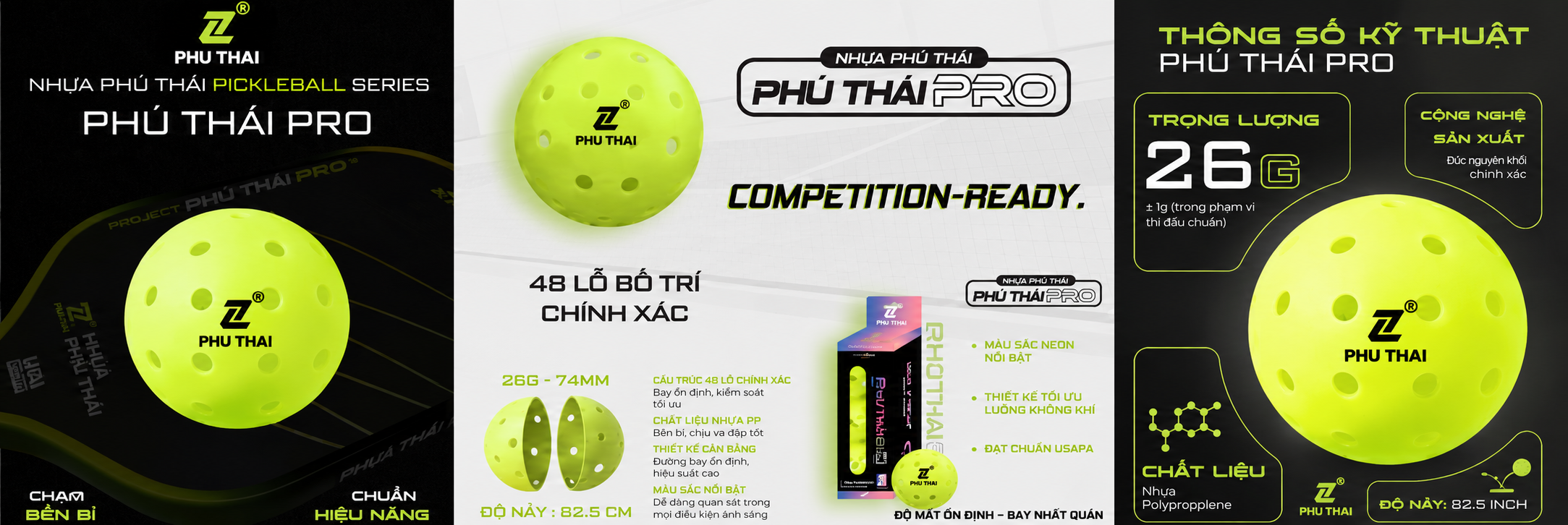 <b>BÓNG PICKLEBALL</b>