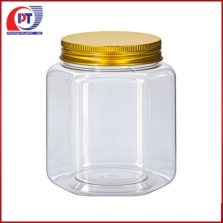 HŨ T68099 Lục giác  300ml